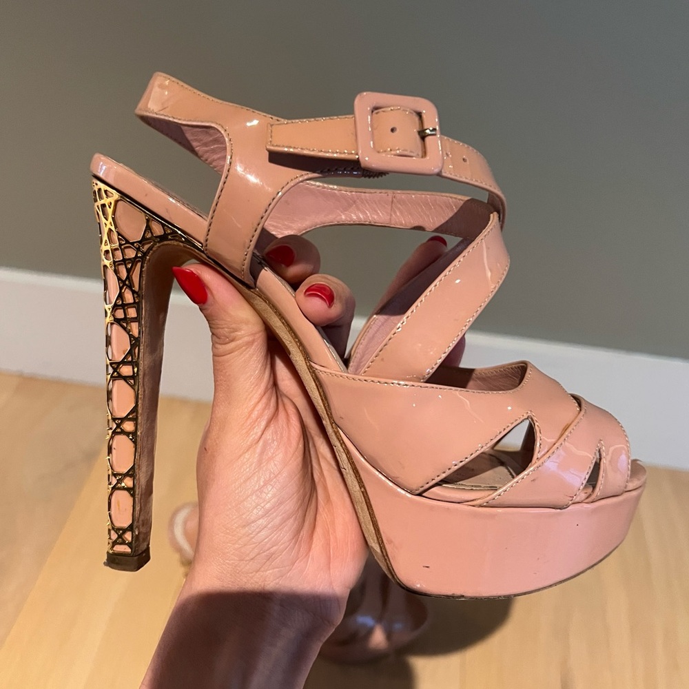 DIOR - authentic sandals - signature heel